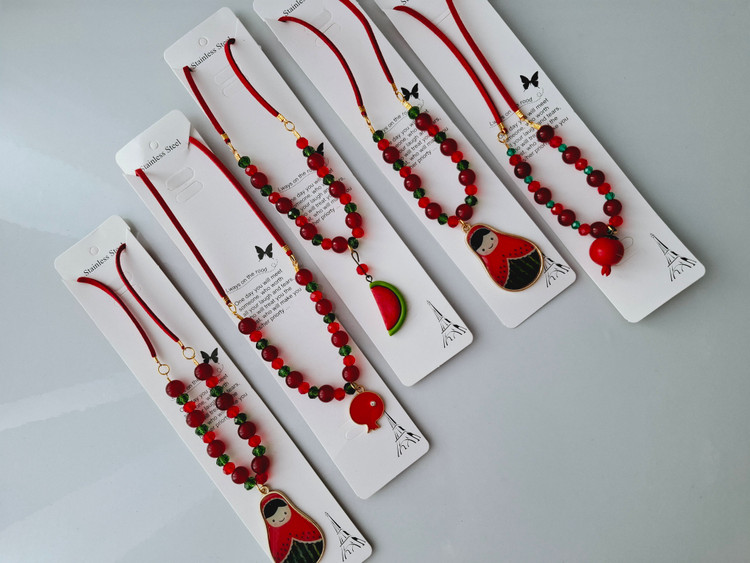گردبند یلدایی دخترانه اکسسوری دخترانه