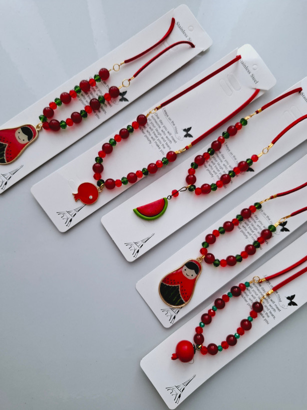 گردبند یلدایی دخترانه اکسسوری دخترانه