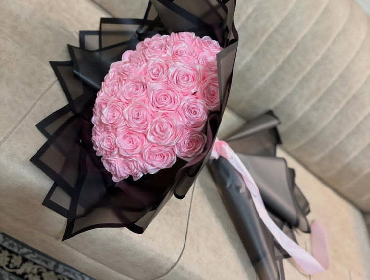 دسته گل رز مصنوعی گل ولنتاین گل خواستگاری