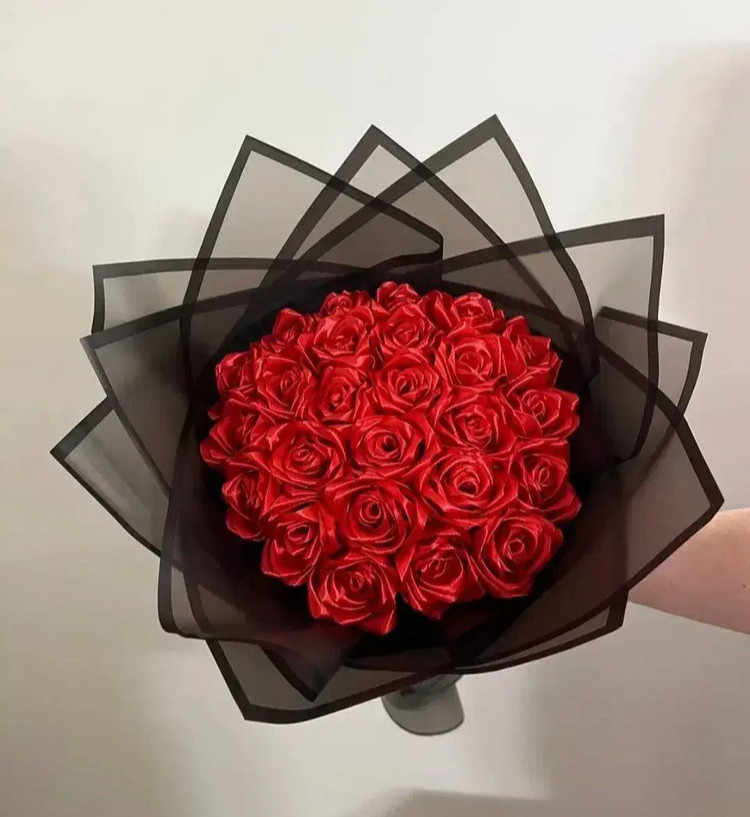 دسته گل رز مصنوعی ۲۰شاخه گل خواستگاری دسته گل شیک